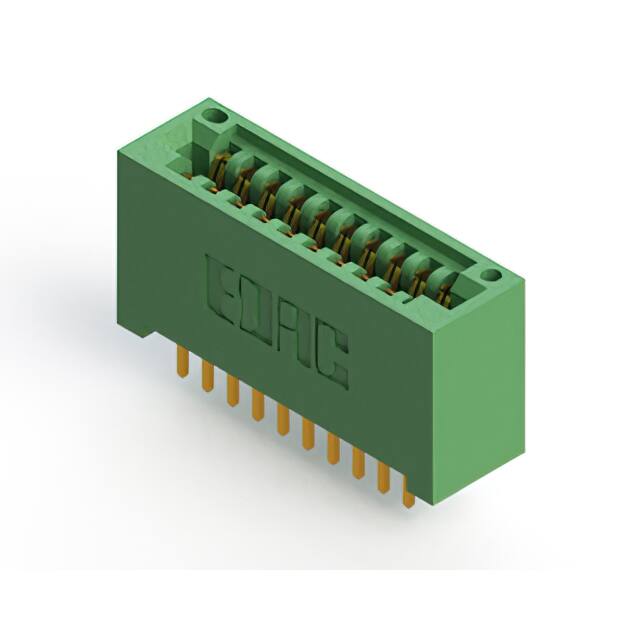 345-020-521-201 CONN EDGE DUAL FMALE 20POS 0.100