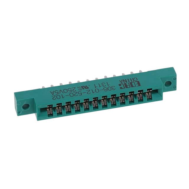 306-012-520-102 CONN EDGE DUAL FMALE 24POS 0.156