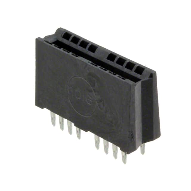0458450001 CONN EDGE DUAL FMALE 16POS GOLD
