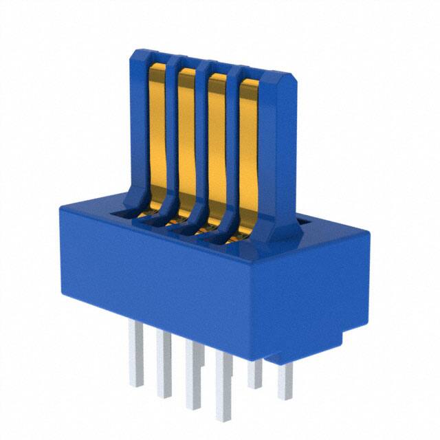 ECC04MMSN CONN CARDEDGE MALE 8POS 0.100