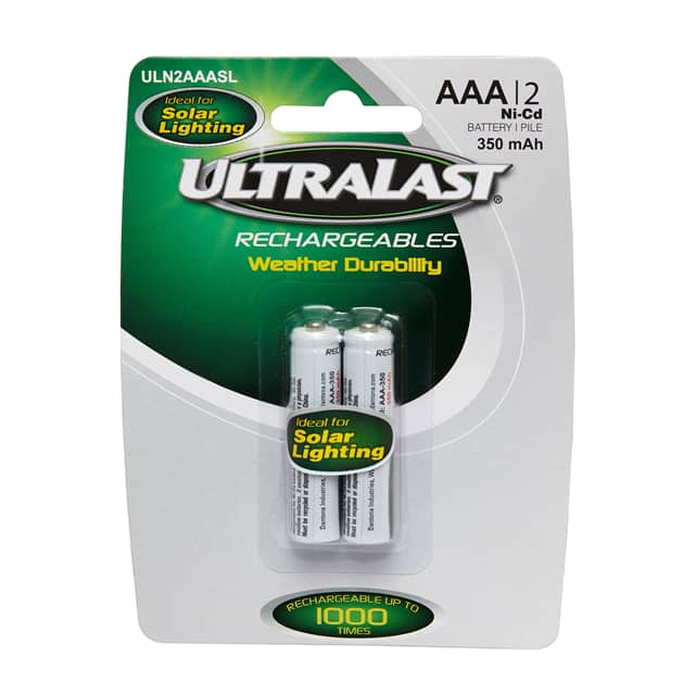 ULN2AAASL BATT NICAD 1.2V 350MAH AAA 2PK