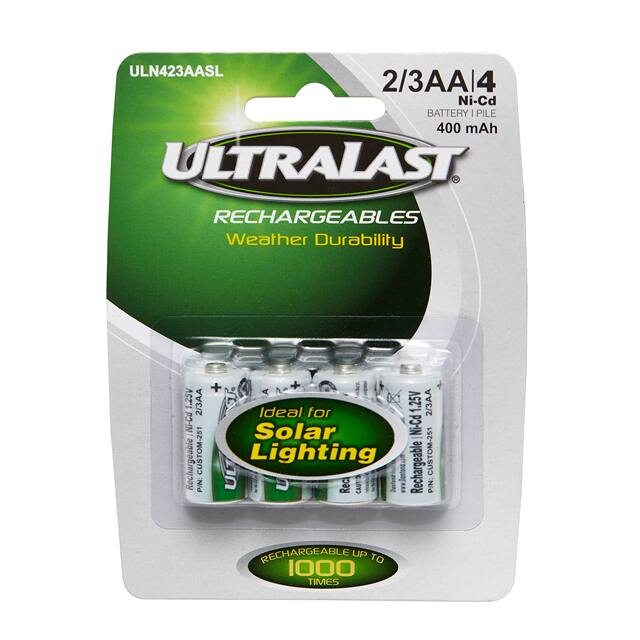ULN423AASL BATT NICD 1.2V 400MAH 2/3AA 4PK