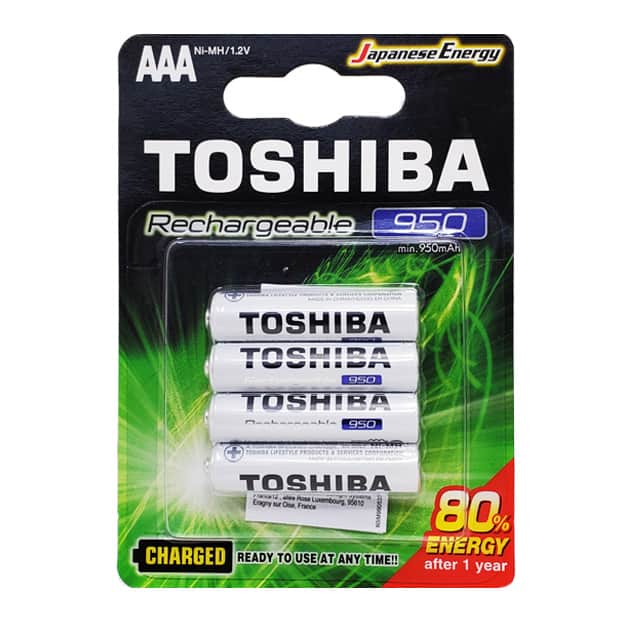 TNH-03GAE (AAA) BATT NIMH 1.2V 950MAH AAA