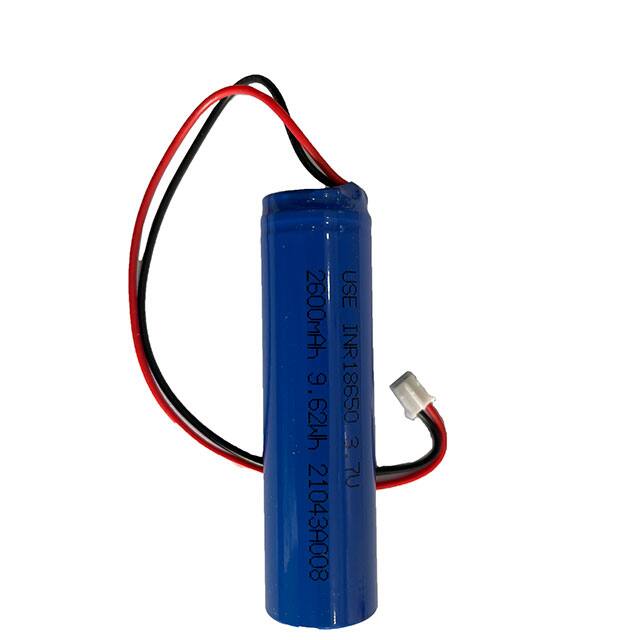 USE-18650-2600PCBJST 2.6Ah, 3.7V, Li-Ion, 18650, JST