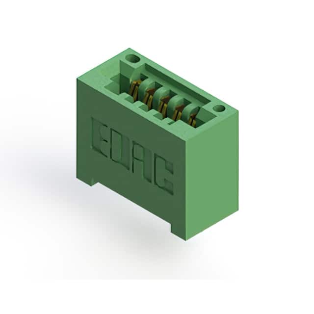 345-005-520-101 CONN EDGE SINGLE FML 5POS 0.100