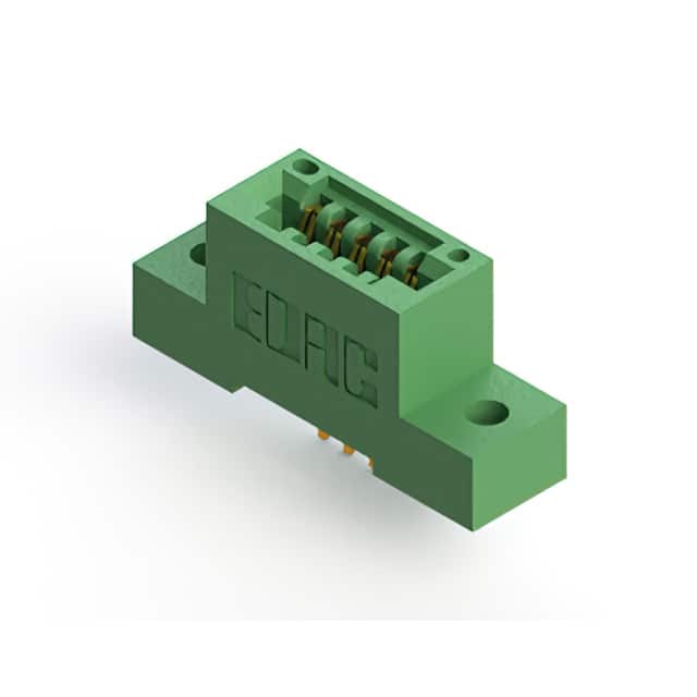 345-005-523-102 CONN EDGE SINGLE FML 5POS 0.100