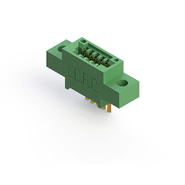345-005-544-604 CONN EDGE SINGLE FML 5POS 0.100