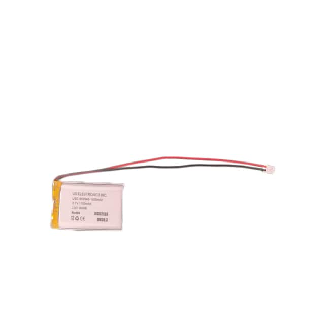 USE-803048-1100 mAh 1.1 Ah, 3.7V, LIPO, 80x30x48 siz