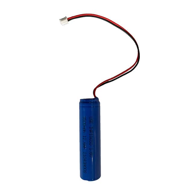 USE-18650-3500PCBJST 3.5Ah, 3.7V, Li-Ion, 18650, JST
