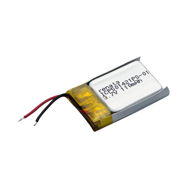 ICP501421PS-01 BATT LITHIUM 3.7V 115MAH