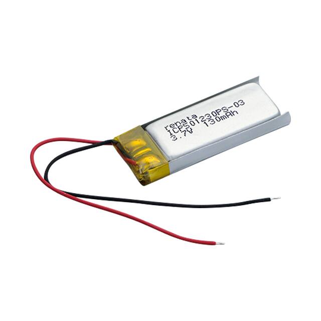 ICP501230PS-03 BATT LITHIUM 3.7V 135MAH