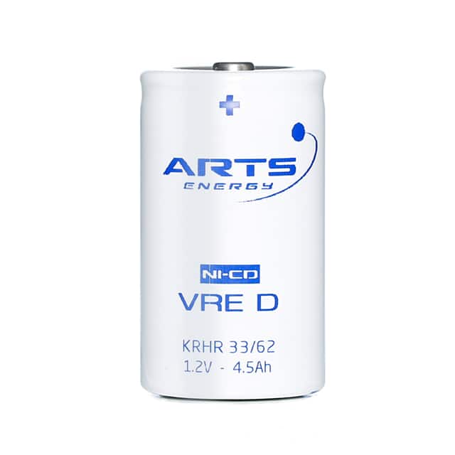 VRE D 4500 1.2V 4500MAH D NICD HIGH TOP