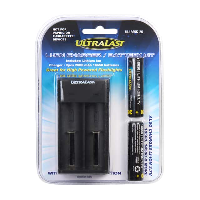 UL1865K-26 BATT LITHIUM 18650