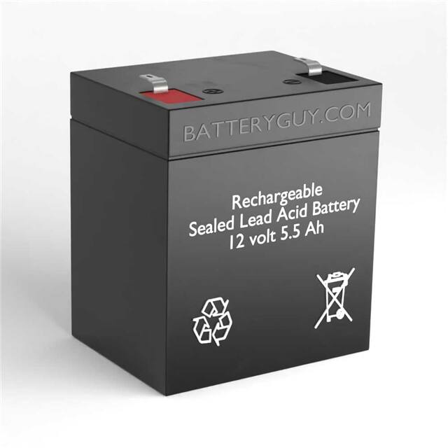 BGH-1255F2 12V 5.5AH HIGH RATE SLA BATTERY