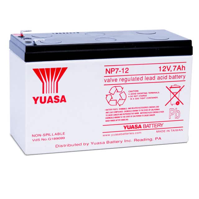 NP7-12 12V, 7 AH SLA