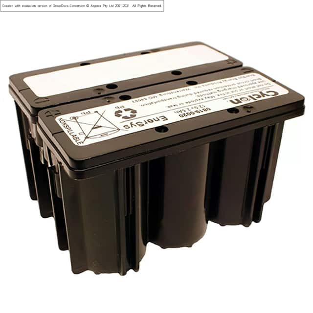 0819-0020 BATT 4V 2.5AH D