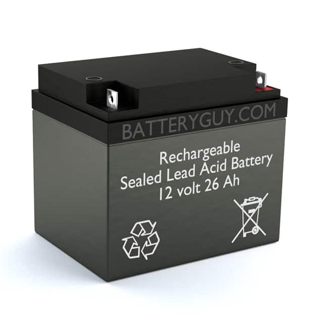 BG-12260NB 12V 26AH SLA BATTERY