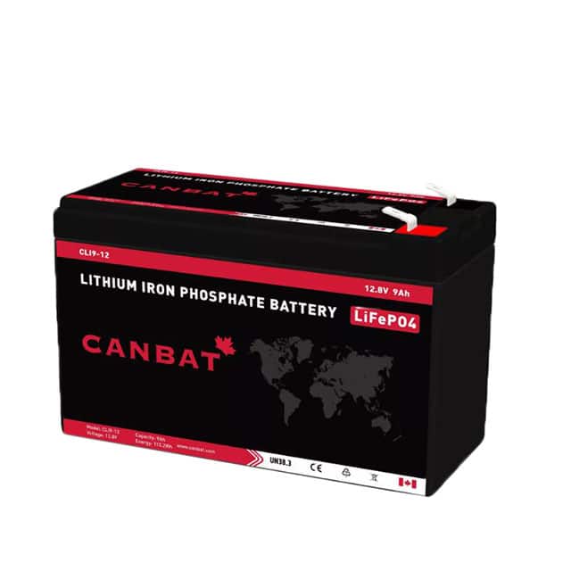 CLI9-12 12V 9AH LITHIUM-IRON BATTERY