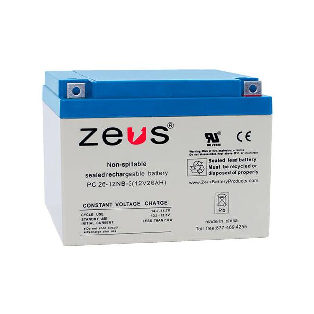 PC26-12NB 12V 26AH  RECHARGABLE SEALED LEA