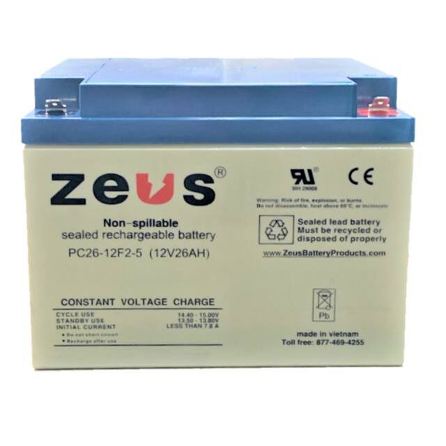 PC26-12F2 BATT SLA VRLA 12V 20AH
