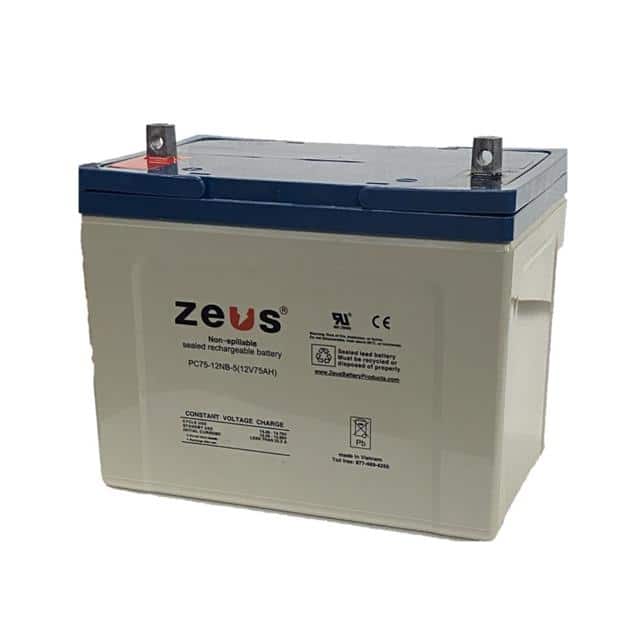PC75-12NB 75AH 12V RECHARGEABLE SEALED LEA