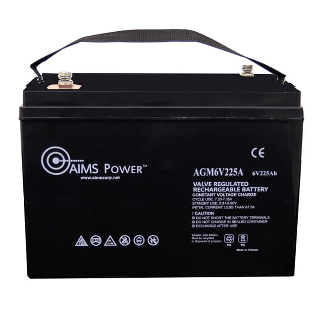 AGM6V225A BATT AGM 6V 225AH