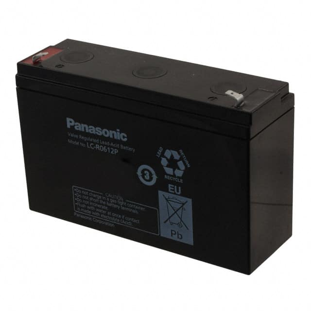 LC-R0612P BATTERY LEAD ACID 6V 12AH