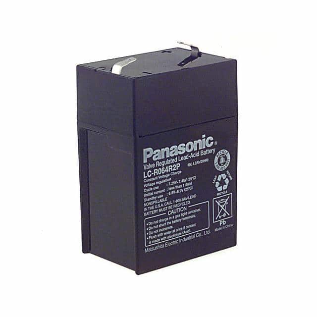 LC-R064R2P BATTERY LEAD ACID 6V 4.2AH
