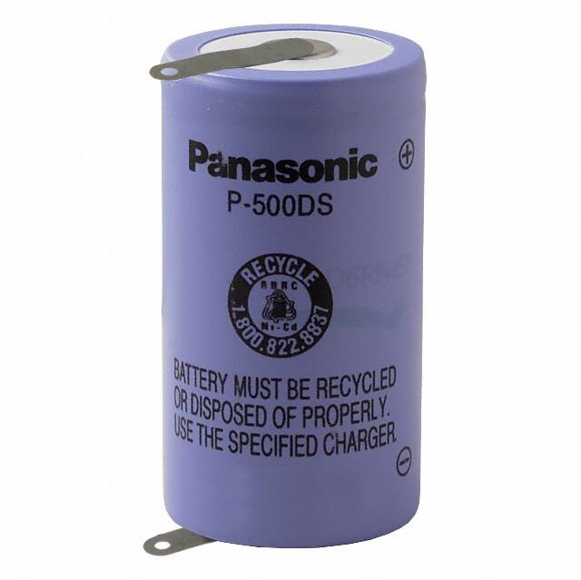 P-500DS/A03T BATTERY NICAD 1.2V 5AH D