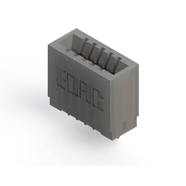 745-005-525-101 CONN EDGE SINGLE FML 5POS 0.100