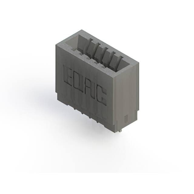745-005-522-101 CONN EDGE SINGLE FML 5POS 0.100