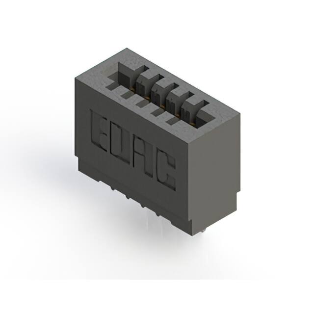 725-005-520-101 CONN EDGE SINGLE FML 5POS 0.100