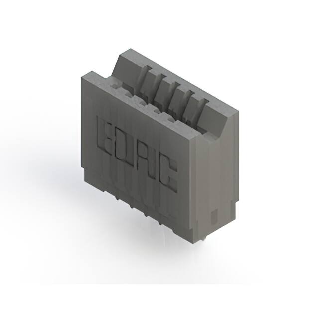 745-005-520-106 CONN EDGE SINGLE FML 5POS 0.100