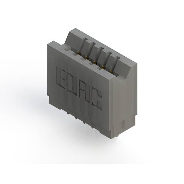 745-005-525-106 CONN EDGE SINGLE FML 5POS 0.100