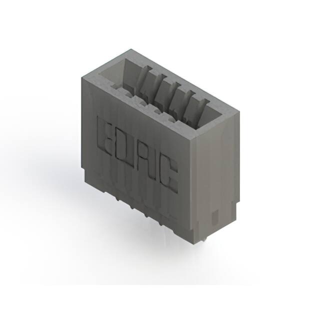 745-005-520-101 CONN EDGE SINGLE FML 5POS 0.100