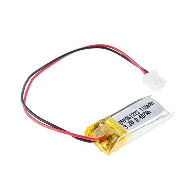 PRT-13112 BATTERY LITHIUM 3.7V 110MAH