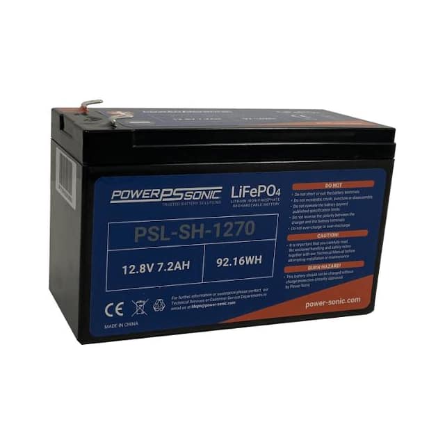 PSL-SH1270 F2 BATTERY LEAD ACID 12.8V 7.2AH