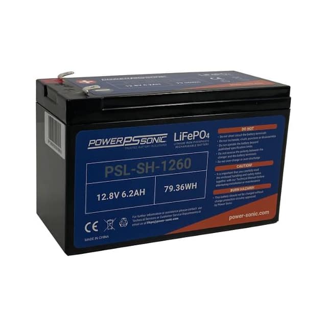 PSL-SH1260 F2 BATT LITHIUM 12.8V 6.2AH