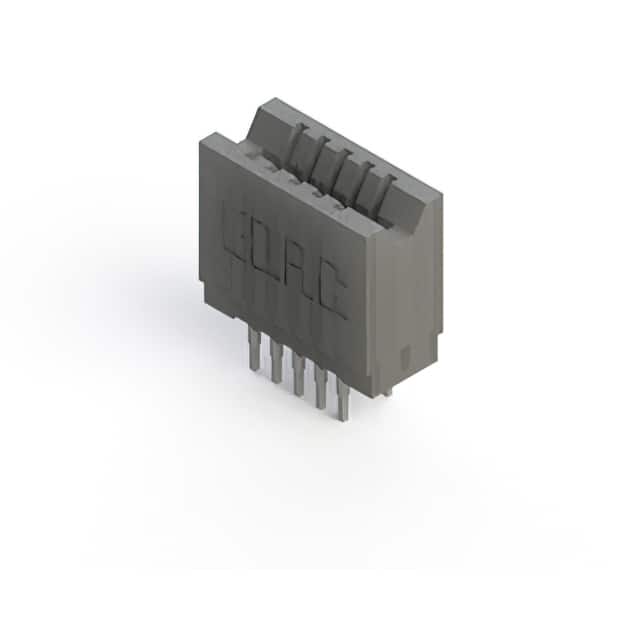745-010-540-206 CONN EDGE DUAL FMALE 10POS 0.100