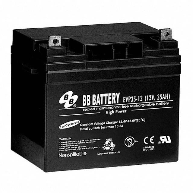 EVP35-12S-B7 BATTERY LEAD ACID 12V 35AH