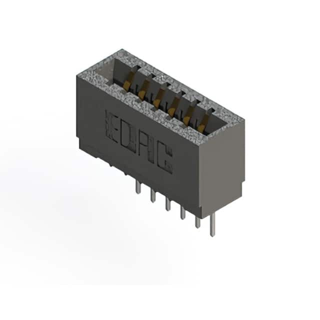 726-006-527-101 CONN EDGE SGL FMALE 6POS 0.125