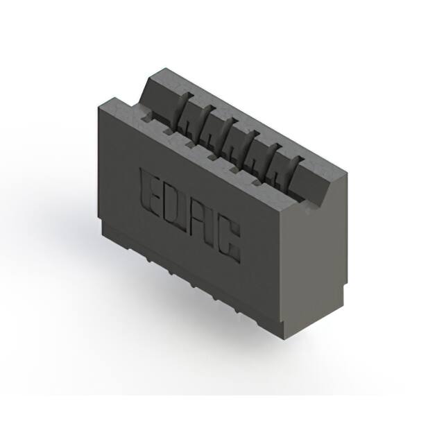 746-006-520-106 CONN EDGE SGL FMALE 6POS 0.125