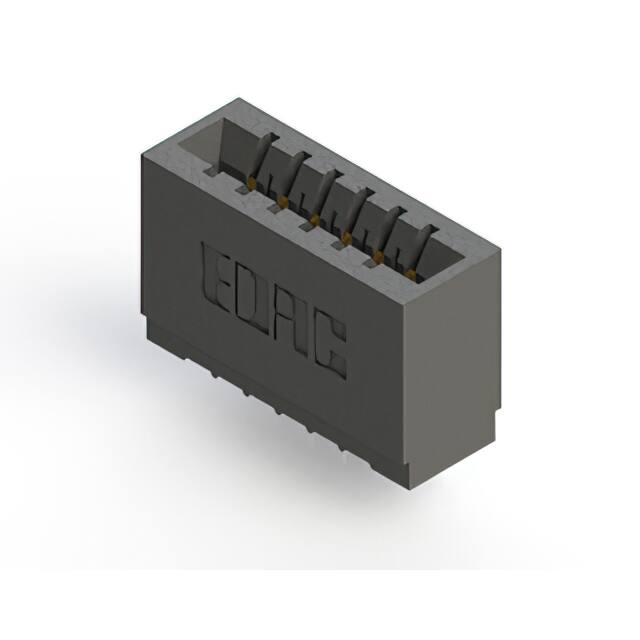 746-006-525-101 CONN EDGE SGL FMALE 6POS 0.125