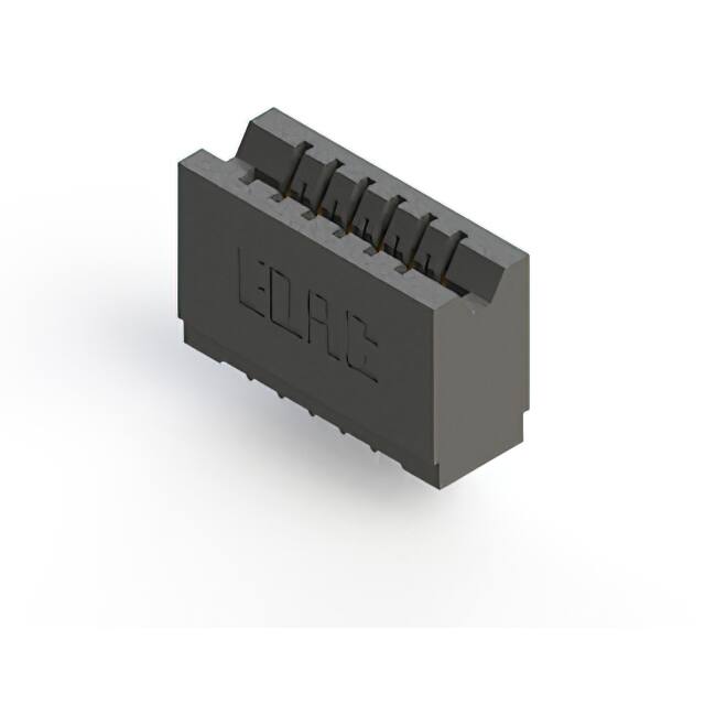746-006-527-106 CONN EDGE SGL FMALE 6POS 0.125