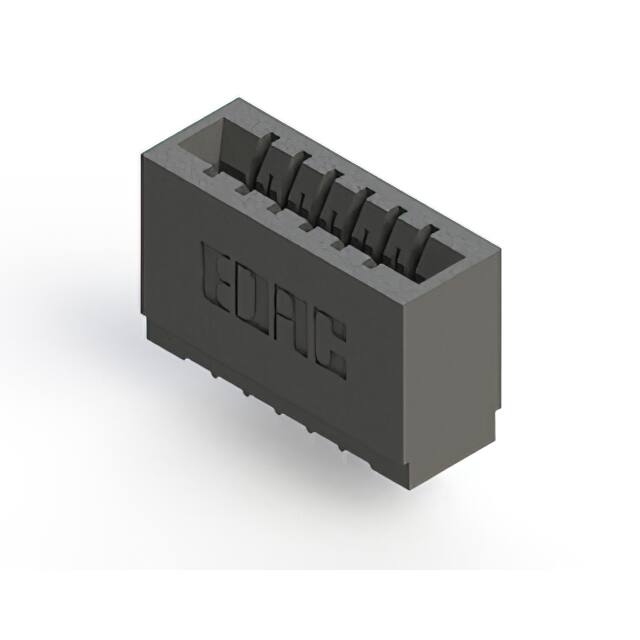 746-006-520-101 CONN EDGE SGL FMALE 6POS 0.125