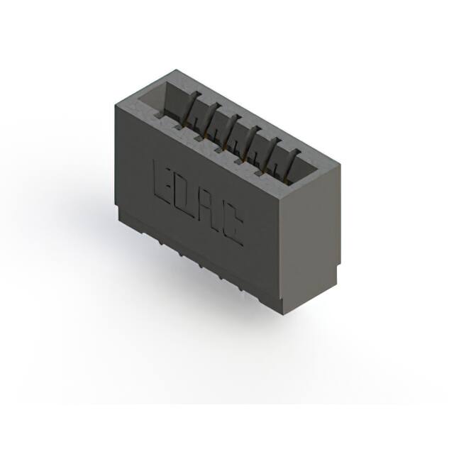 746-006-527-501 CONN EDGE SGL FMALE 6POS 0.125