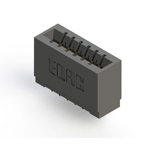 746-006-525-501 CONN EDGE SGL FMALE 6POS 0.125