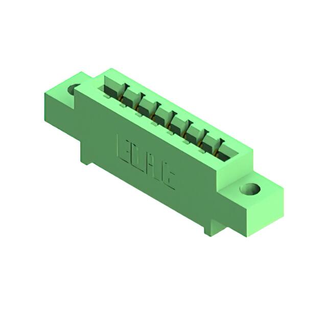 337-007-524-604 CONN EDGE SGL FMALE 7POS 0.156
