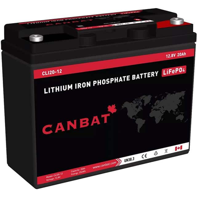 CLI20-12 12V 20AH LITHIUM BATTERY (LIFEPO