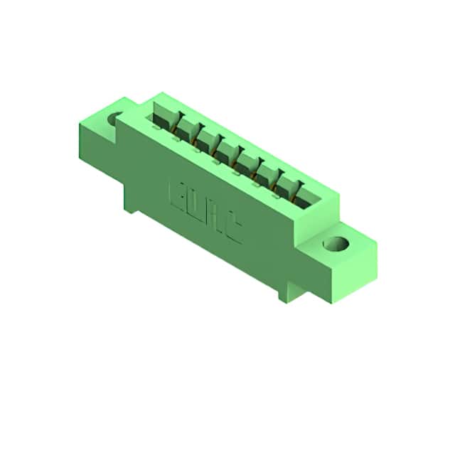 337-007-523-604 CONN EDGE SGL FMALE 7POS 0.156